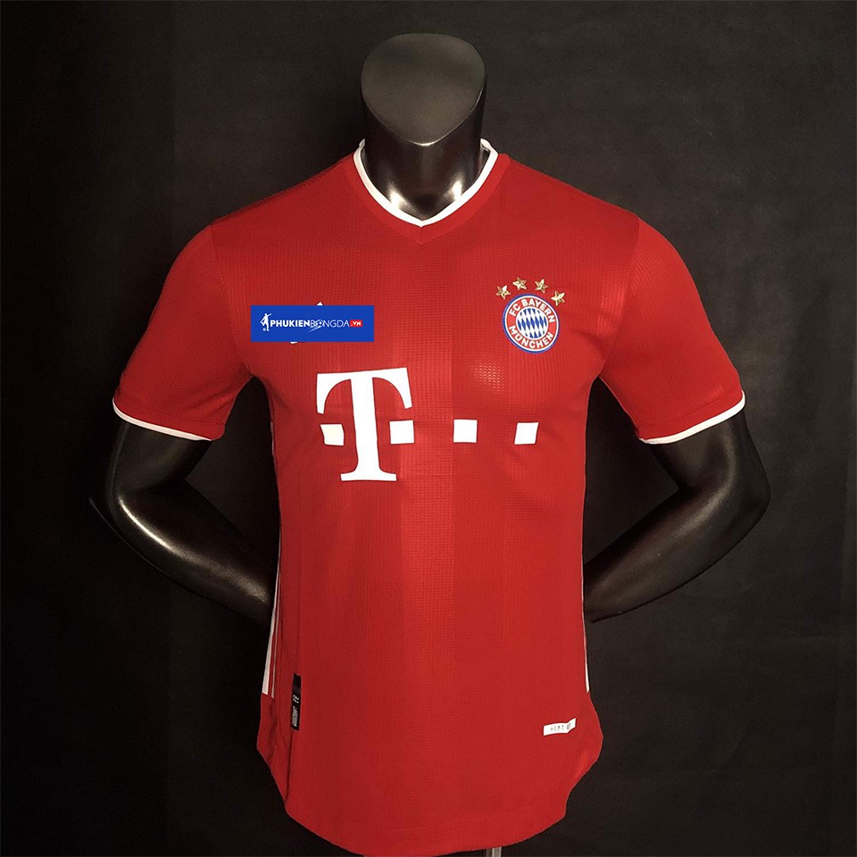 Áo Bayern Munich đỏ sân nhà 2020-2021, áo Bayern Munich sân nhà 2021 đỏ SF ❝Thái Lan❞ - Quần áo đá banh nam | Bralette.vn