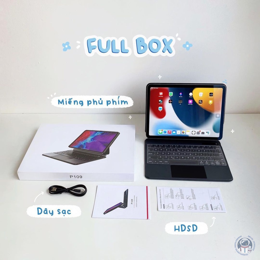 [Bảo Hành 6 Tháng] Bao Da Bàn Phím Nam Châm Magic KeyBoard Kèm Trackpad cho Máy Tính Bảng