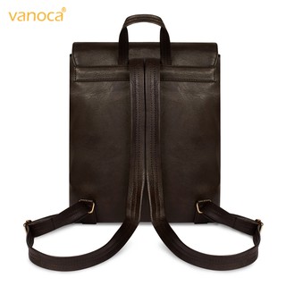 Balo Da Hàn Quốc VANOCA VNSP096 Nâu