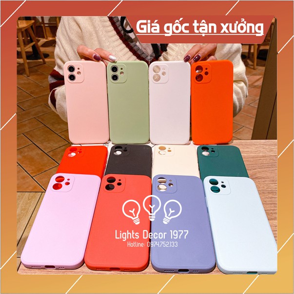 [[NLSP24.1]Ốp iphone️✴️[CHẤT LƯỢNG][ƯU ĐÃI]️✴️ Ốp lưng iphone trơn nhiều màu cho mọi nhiều phiên bản cực HOT