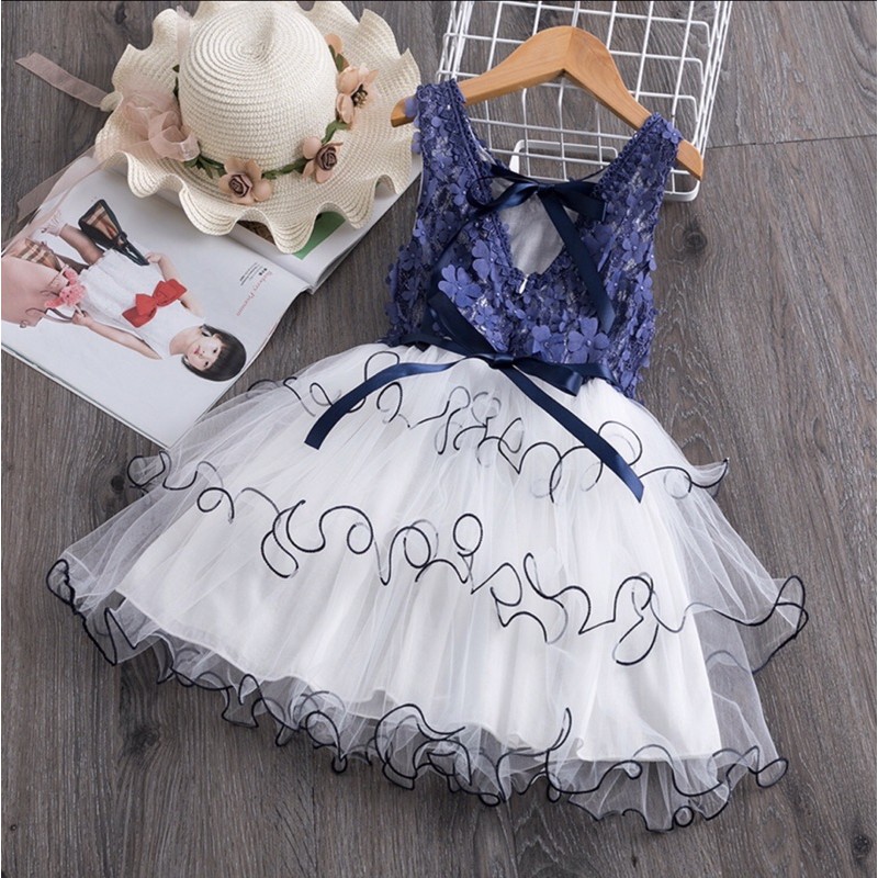 Đầm Công Chúa Phối Ren vs Chân Váy Nhiều Tầng TiNa’s House... Cho Bé Từ 02-08Tuổi.