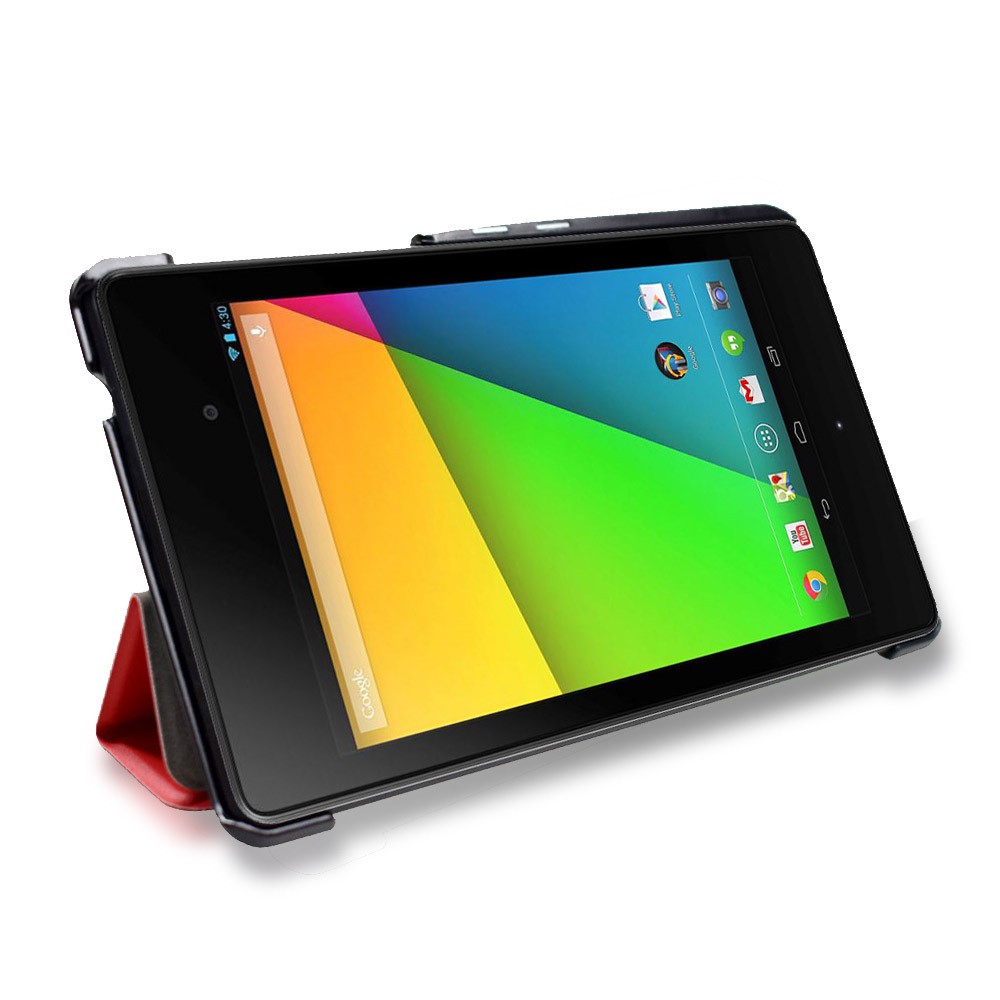 Bao da máy tính bảng PU có thể làm giá đứng cho ASUS Google Nexus 7 FHD thế hệ thứ 2 | BigBuy360 - bigbuy360.vn