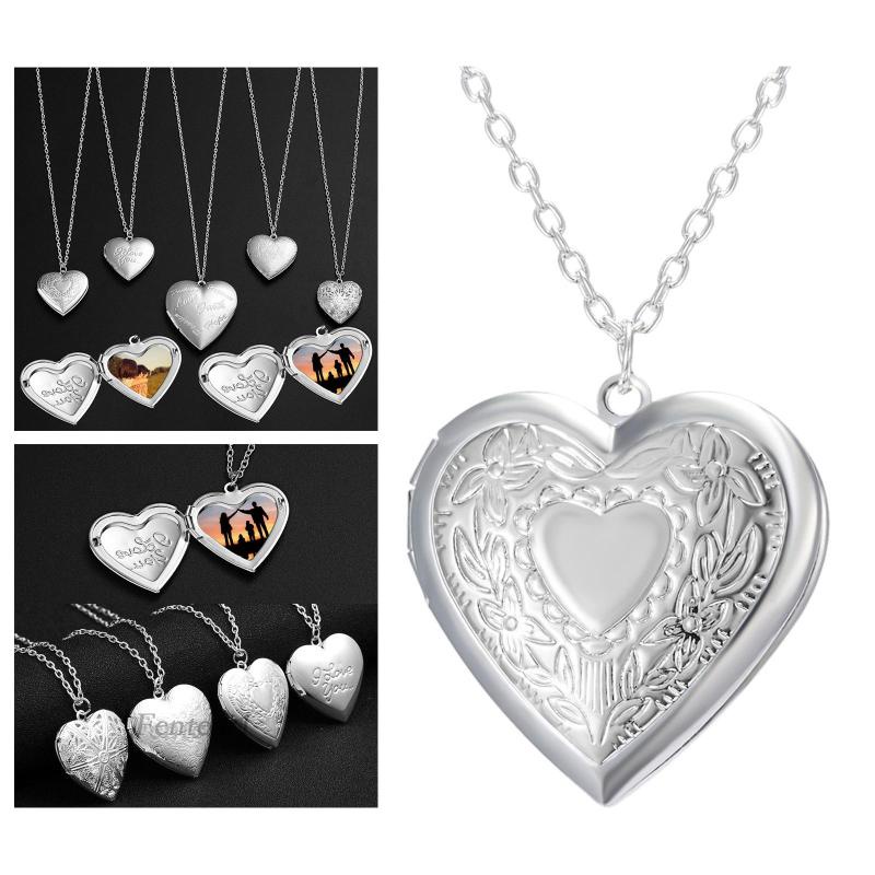 Vòng cổ mặt trái tim dùng làm khung hình cho nữ