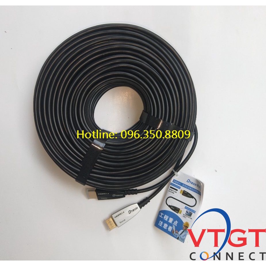 Dây cáp HMDI sợi quang chiều dài 40m, 50m, 60m