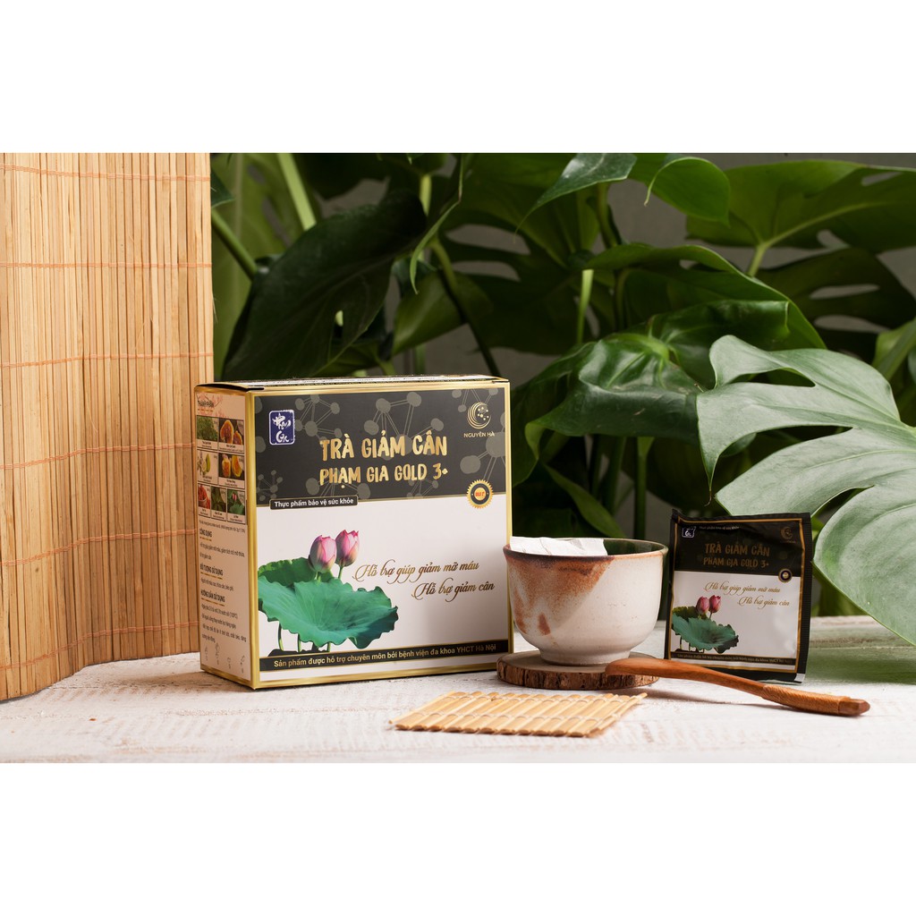 Trà giảm cân Phạm Gia Gold 3+