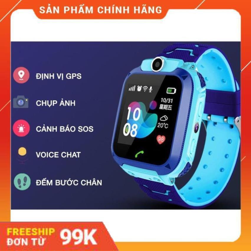 [Chính Hãng]  Đồng Hồ Thông Minh Q12 dành cho trẻ em, Chống nước IP67,  Định Vị LBS, Gọi SOS khẩn cấp