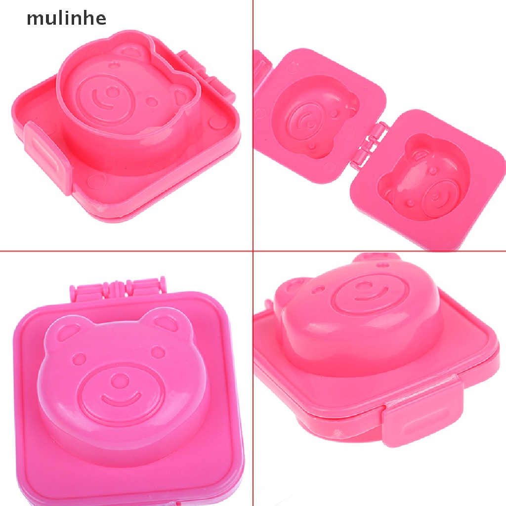 Khuôn Làm Cơm Bento Trứng Hình Động Vật 3D Dễ Thương