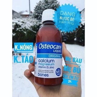 Osteocare Calcium 200ml canxi nước của Anh