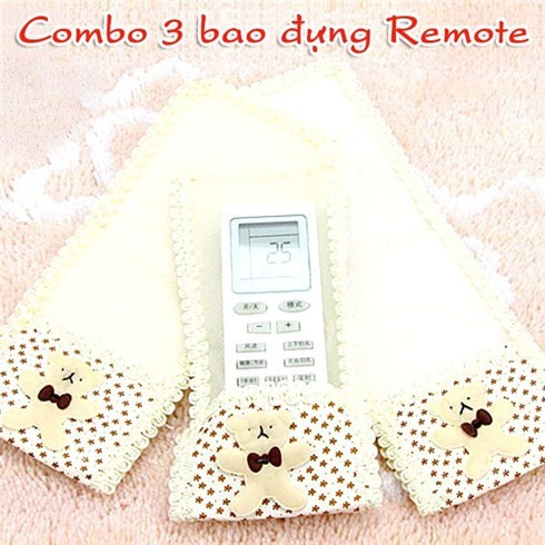 Túi đựng remote xinh xắn (3 cái)