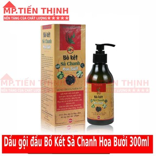 Dầu gội đầu Bồ Kết Sả Chanh Hoa Bưởi hàng công ty bao chính hãng chai 300ml
