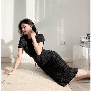 Đầm body bèo tầng