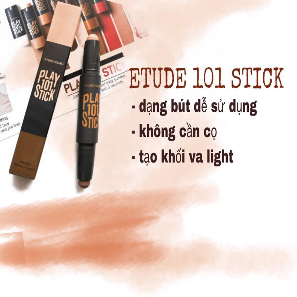 Kem che Khuyết Điểm 2 đầu Play 101 Stick