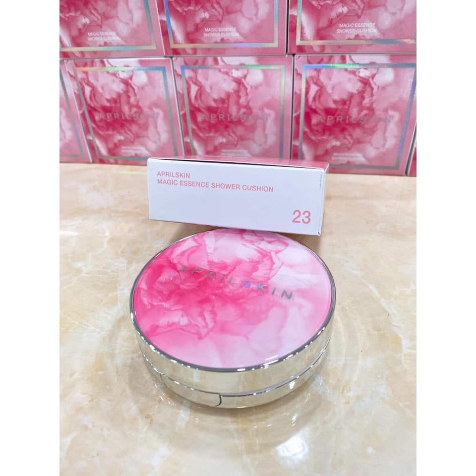 Phấn Nước Aprilskin Magic Essence Shower Cushion Hàn Quốc (Mới 2019) | BigBuy360 - bigbuy360.vn