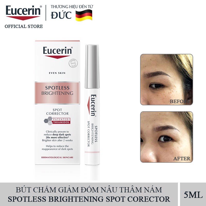 EUCERIN Tinh chất làm mờ thâm nám UltraWHITE + SPOTLESS Spot Corrector 5ml