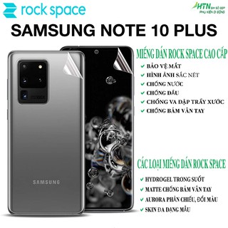 Miếng dán PPF samsung Note 10+/ Note10 Plus cao cấp rock space dán mặt trước/ mặt sau lưng bảo vệ mắt, tự phục hồi vết..