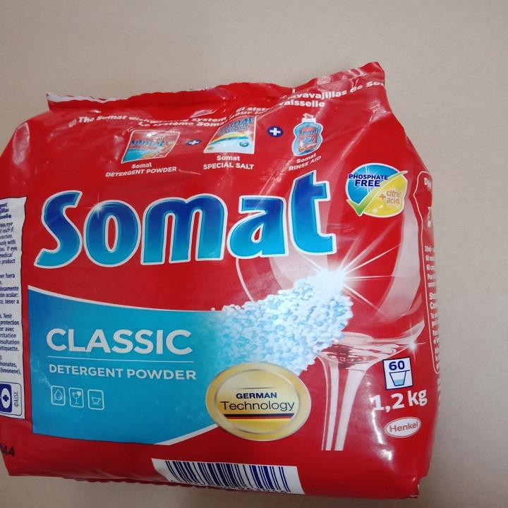 Bột rửa chén bát Somat tuí 2,4 kg