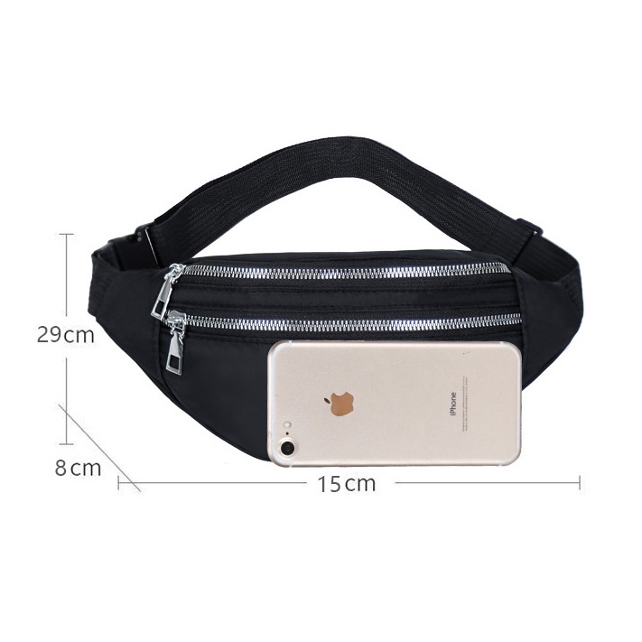 Túi Đeo Hông Đựng Điện Thoại Chống Thấm Nước Phong Cách Thời Trang Hàn Quốc