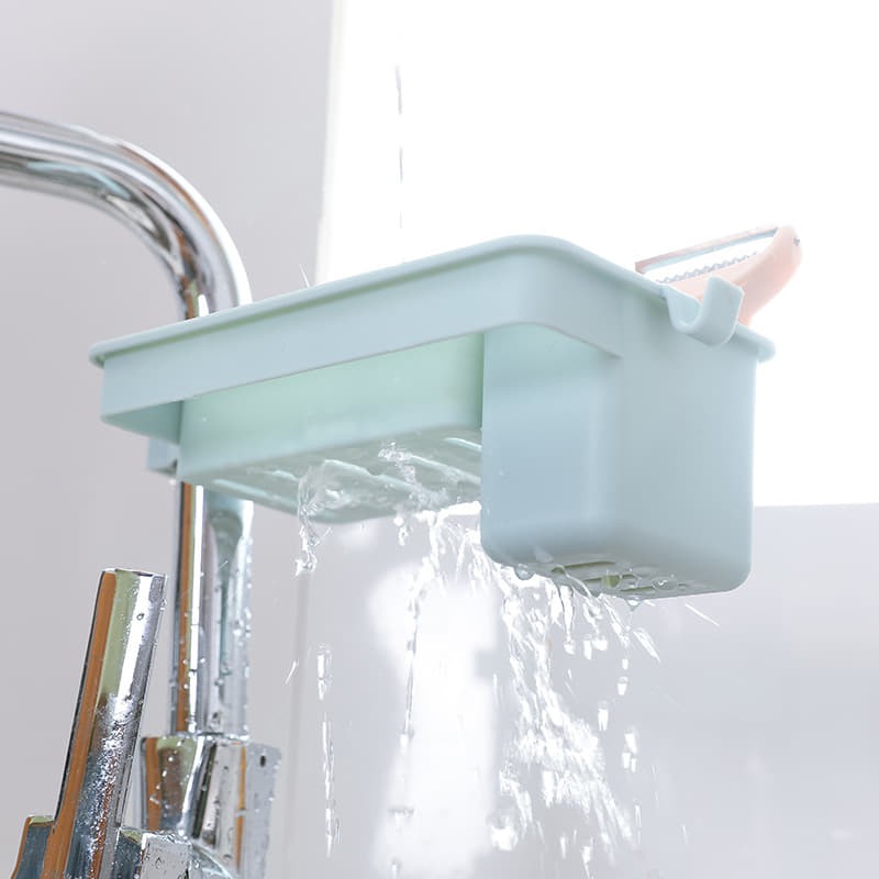 Giá đỡ đựng mút rửa chén bằng nhựa tiện dụng cho nhà bếp