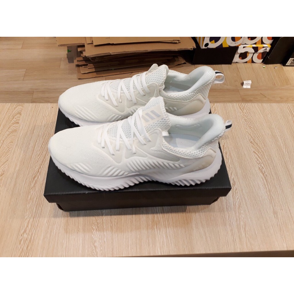 Giày Alphabounce trắng full