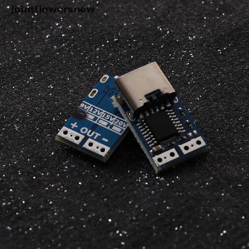 Jointflowersnew Type-C PD Decoy Module PD23.0 To DC DC Trigger Extension Cable QC4 Charger JFW