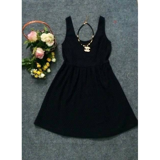 Đầm thun gân hiệu F21