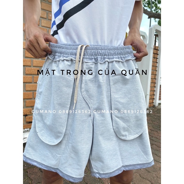 Quần short Essentials nam nữ vải nỉ da cá dày dặn unisex giá rẻ