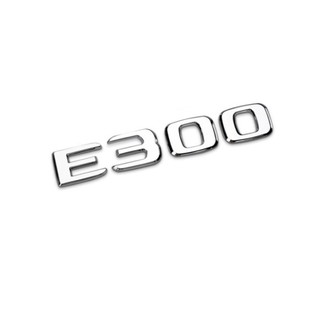 Sản Phẩm  Decal tem chữ E300, E200 dán đuôi xe hơi ..