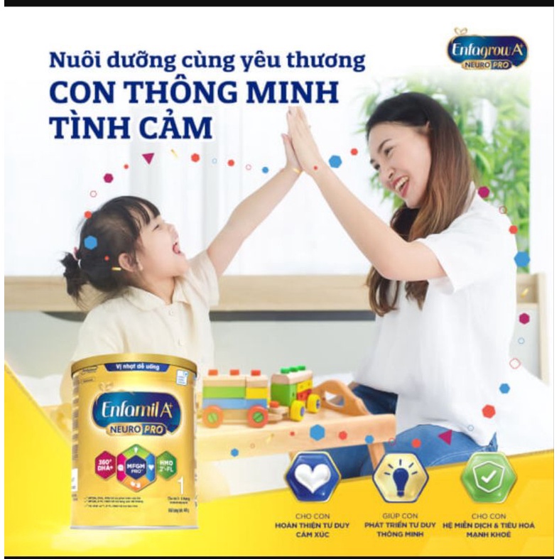 Sữa bột Enfamil A+ Neuro pro số 1 lon 400g