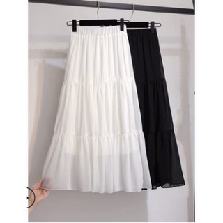 Chân váy xếp ly 3 tầng Ulzzang