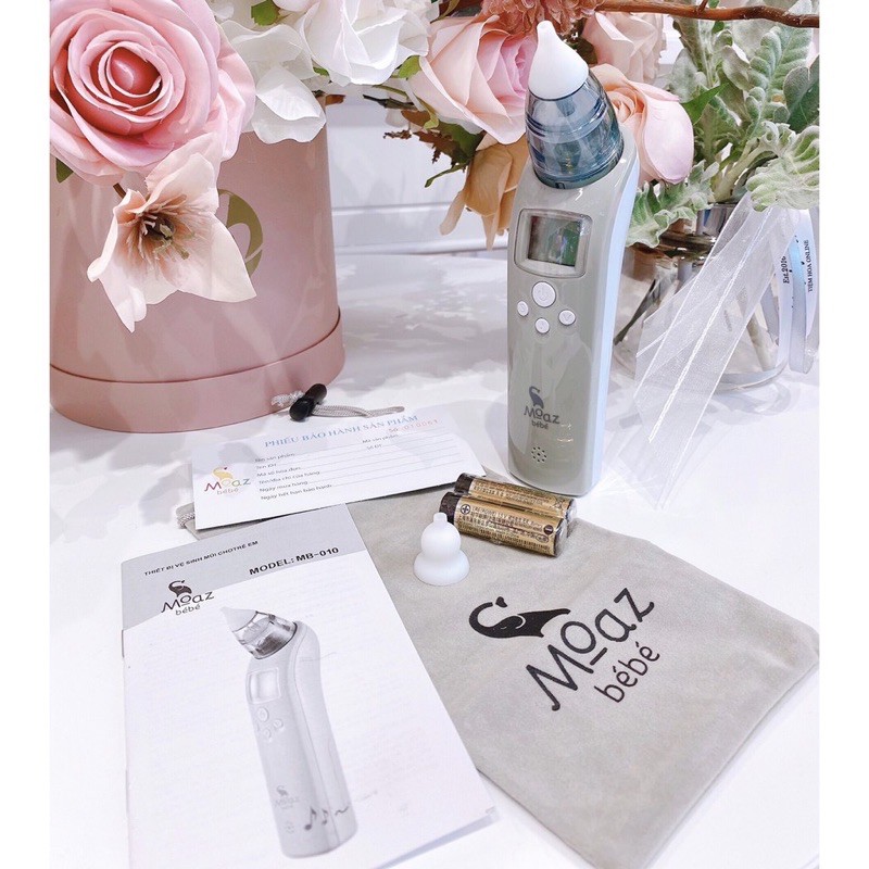 Máy hút mũi thông minh Moaz bebe MB010