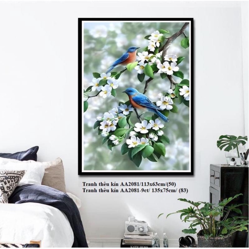 tranh thêu chữ thập AA2081 - 113*63 , AA2081- 9CT - 135*75