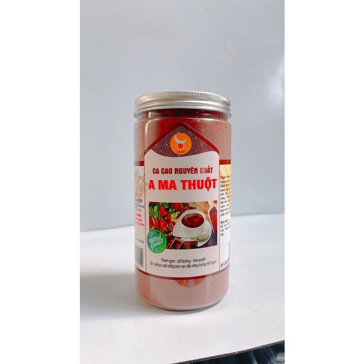 Cacao nguyên chất A Ma Thuột [ 500GR] - Không đường, chống lão hoá, tăng khả năng tập trung.