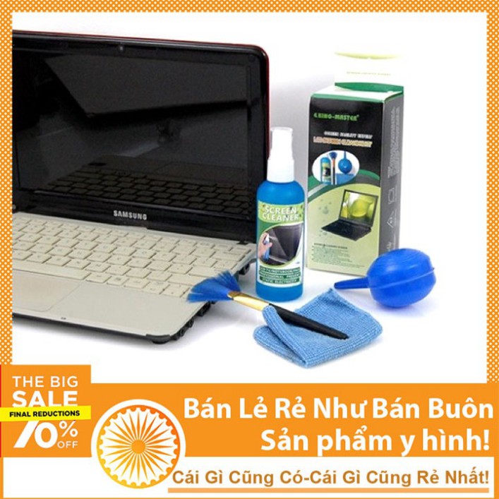 Bộ Vệ Sinh Laptop Máy Tính Kingmaster (4 Món) | BigBuy360 - bigbuy360.vn