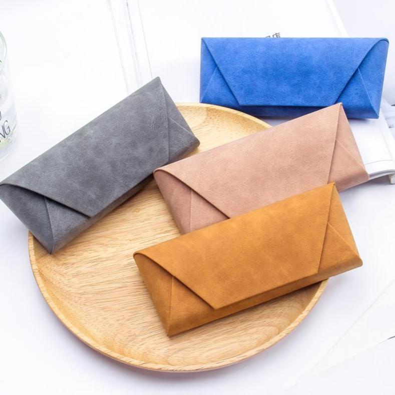 Túi Da PU Mềm Đựng Mắt Kính Thời Trang Cho Nam Và Nữ