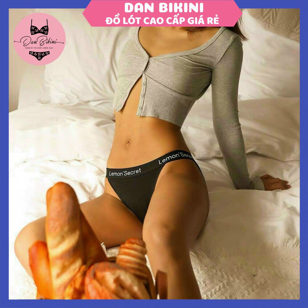 Quần Lót Nữ Sexy ❤️FREESHIP❤️ Quần Lót Nữ cotton viền chữ co giãn thoáng mát mã 1484