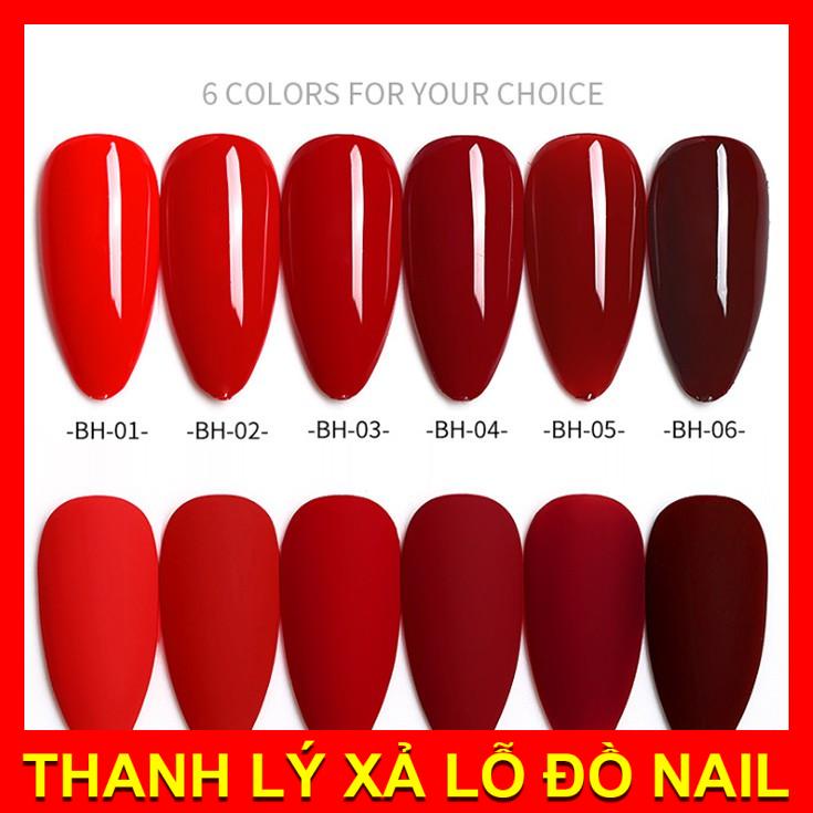 Sơn gel đỏ chính hãng AS mã BH