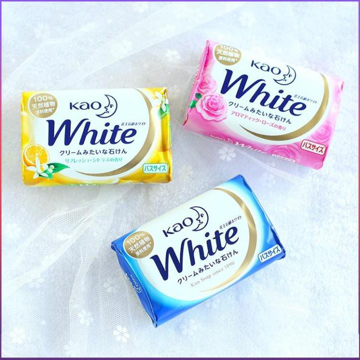 Xà Phòng Tắm Trắng KAO White Nhật Bản | Xà Bông KAO White 130g