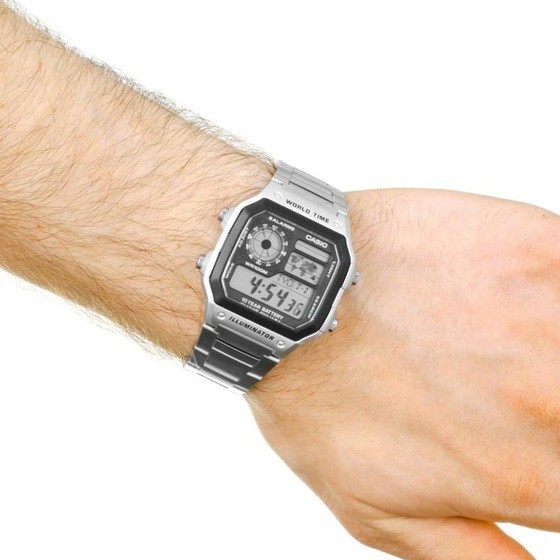 Đồng hồ nam Casio AE-1200WHD-1AVDF Chính hãng Anh khuê- Bảo hàng 1 năm trên toàn quốc
