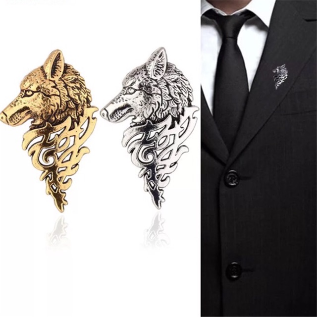 Ghim cài áo nam, cái áo vest hình soái ca thủ lĩnh A1091