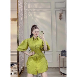 Váy cốm xanh