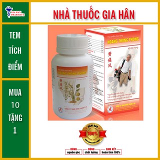 Hoàng thống phong giải pháp cho người bị gout hộp 60 viên