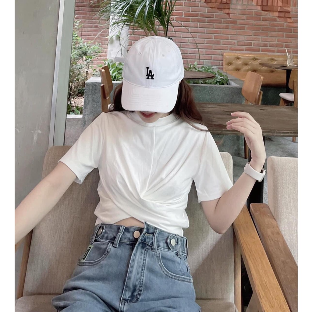 Mũ lưỡi trai, nón kết in chữ LA hot hit, phong cách unisex, chất liệu cotton kaki cao cấp, M82 - Hayna Hats