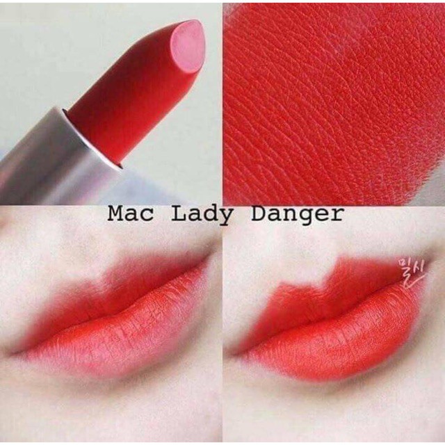 Son Mac Màu Đỏ Cam