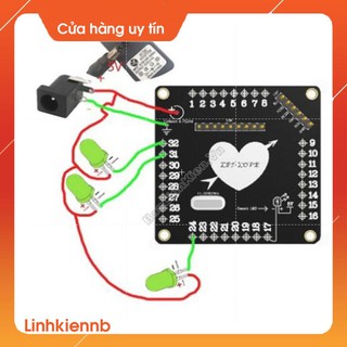 Mạch Led Trái Tim Mở Rộng