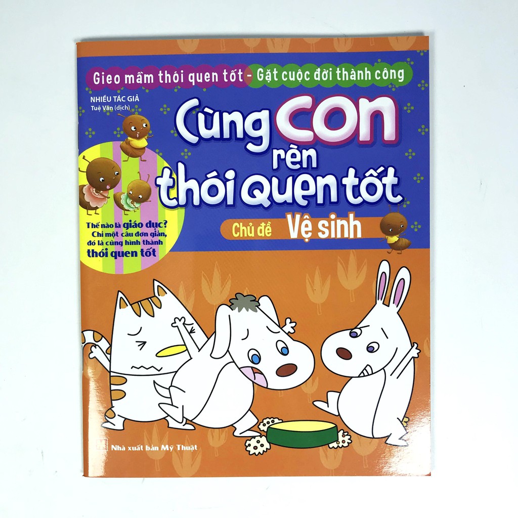 Sách - Cùng con rèn thói quen tốt (Túi 10 cuốn) B250 | BigBuy360 - bigbuy360.vn