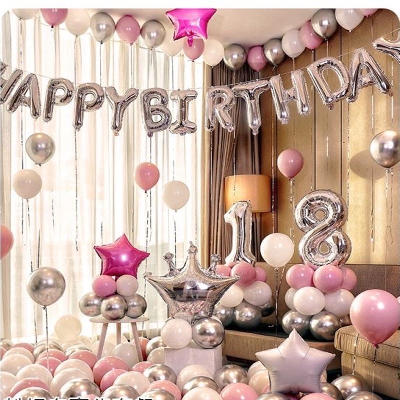 Set bóng trang trí sinh nhật cho người lớn NL01-09