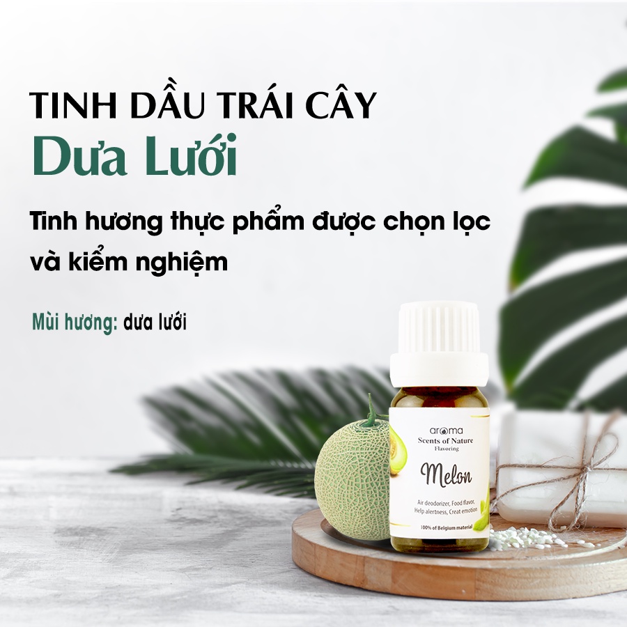 Tinh dầu trái cây AROMA dưa lưới Melon 10ml