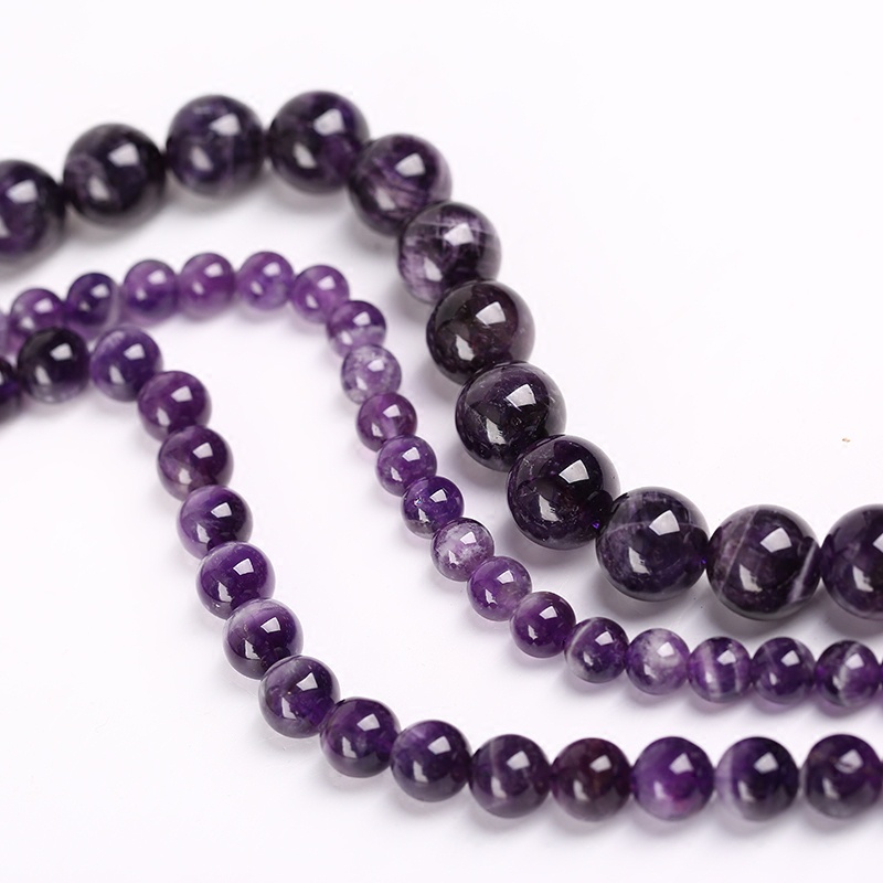 Chuỗi Hạt Pha Lê Tròn Tự Nhiên Dùng Làm Trang Sức Thủ Công