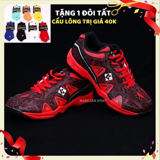 [Chính hãng] Giày cầu lông Kumpoo KHR-D22  êm chân, bền, tặng 1 đôi tất,bảo hành 2 tháng, 1 đổi 1 trong vòng 15 ngày