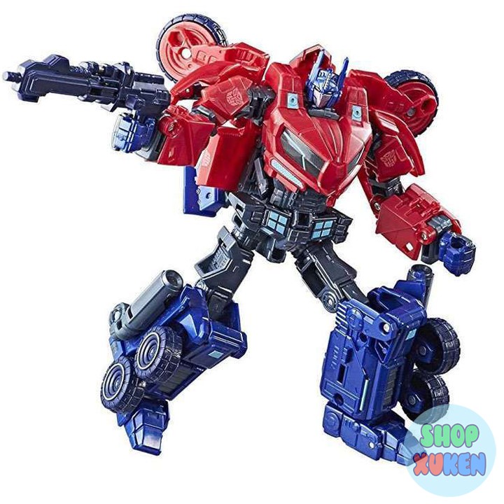 Bộ 2 Robot Optimus Prime & Orion Pax Biến Hình Transformers Tribute Exclusive Deluxe
